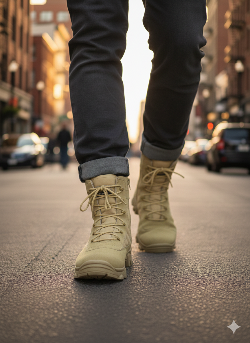 DELTA TACTICAL LONG BOOTS. Googee Shoes